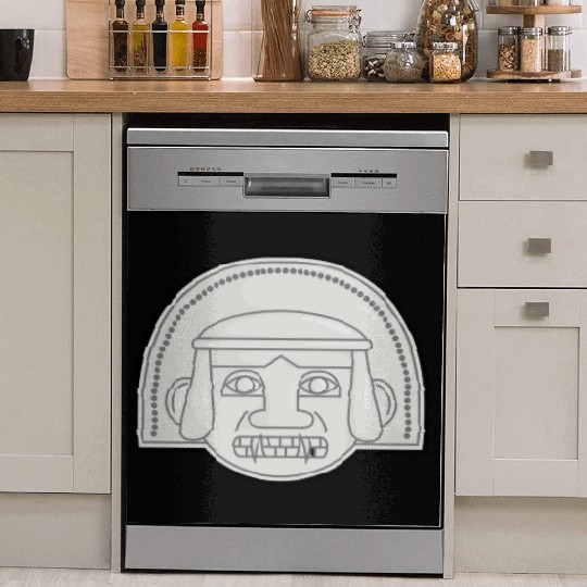 Colombian San Agustin Pre Columbus Indigenous Dish Washer Covers