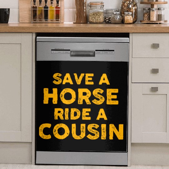 Cousin Adventure Save Horse Ride A Cousin Dish Washer Covers