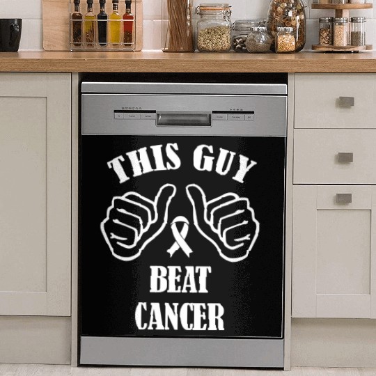 This Guy Beat Cancer Dish Washer Covers