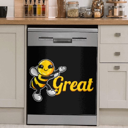 The Cute Bee Says Be Great The Bee Dish Washer Covers