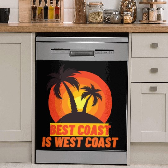 Best Coast Is West Coast Dish Washer Covers