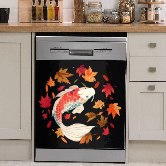 Autumn in the Japanese Garden Dish Washer Covers