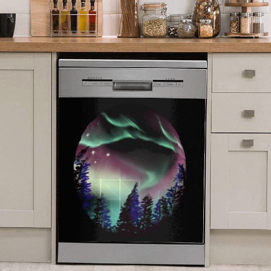 Northern Lights Aurora Borealis For Or Dish Washer Covers