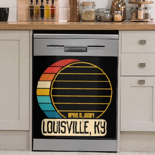 Total Solar Eclipse Kentucky Louisville EclipseLou Dish Washer Covers