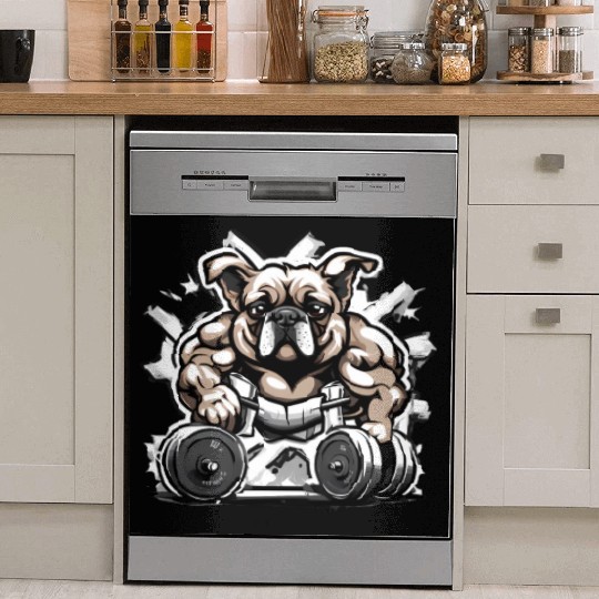 Elevate your workout game with our 'Gym Beast' Dish Washer Covers