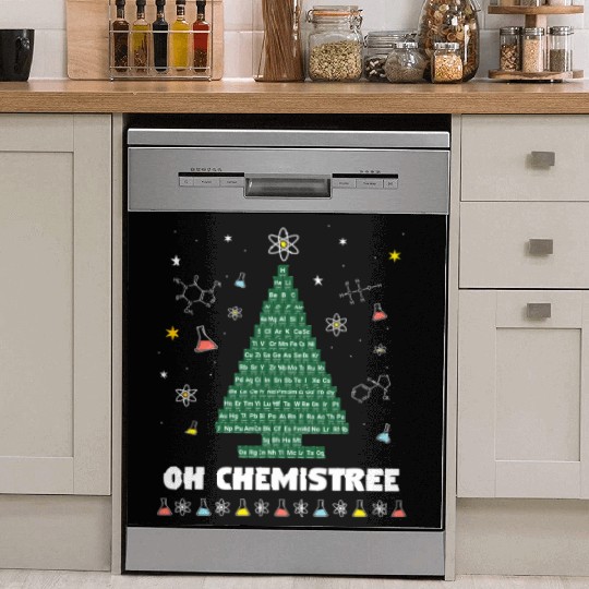 Oh Chemistree Periodic Table Chemistry Tree Dish Washer Covers