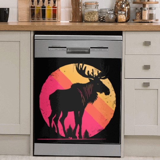 Moose Dreams Dish Washer Covers
