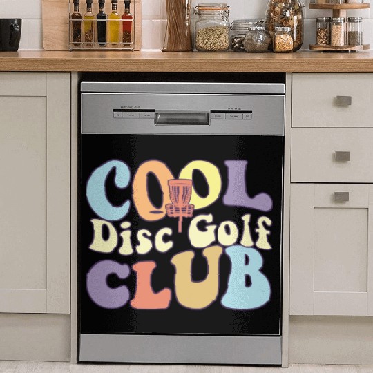 Cool Disc Golf Club Frisbee Player Team Stupid Dish Washer Covers