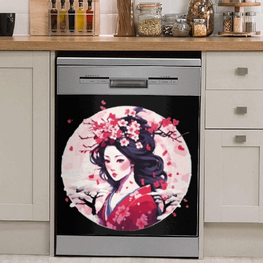 Geisha of Japan Dish Washer Covers