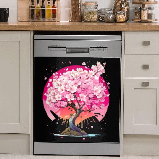 Cherry Blossom Dish Washer Covers