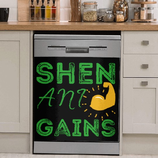 Shenanigains Funny Workout Saint Patricks Day Dish Washer Covers