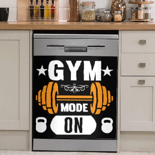 GYM MODE ON Dish Washer Covers