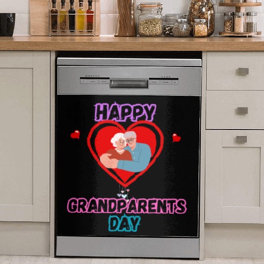Happy Grandparents Day Dish Washer Covers