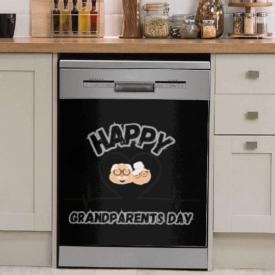 Happy Grandparents Day Dish Washer Covers