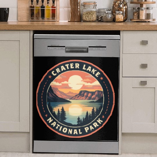 Crater Lake National Park Dish Washer Covers