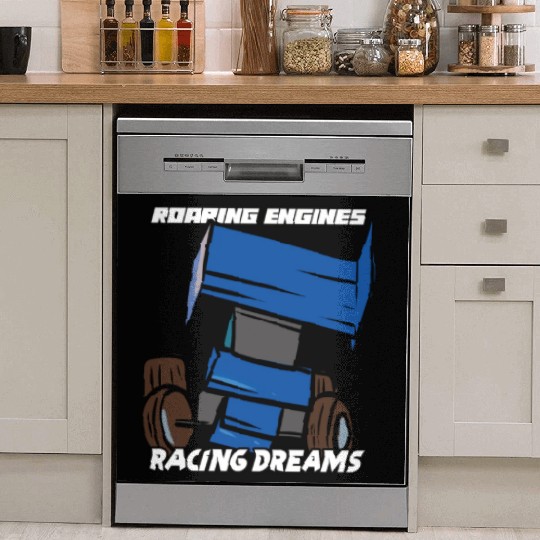 Sprint Car Mom Dirt Track Racing Racing Race Day Dish Washer Covers