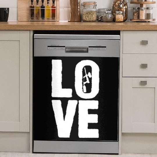 Paintball Love Airsoft Speedball Gear Camouflage Dish Washer Covers