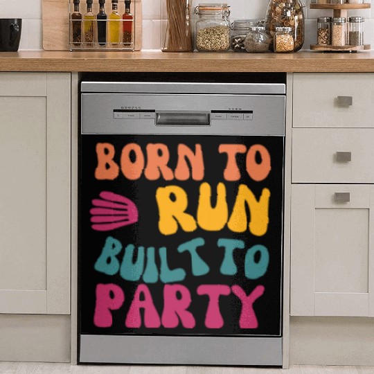 Birthday Gift For Her Born To Run Built To Party C Dish Washer Covers