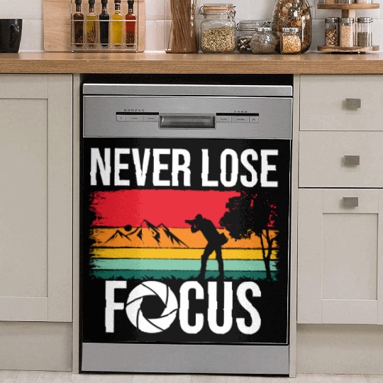 Funny Camera Photography Quote Gift Dish Washer Covers