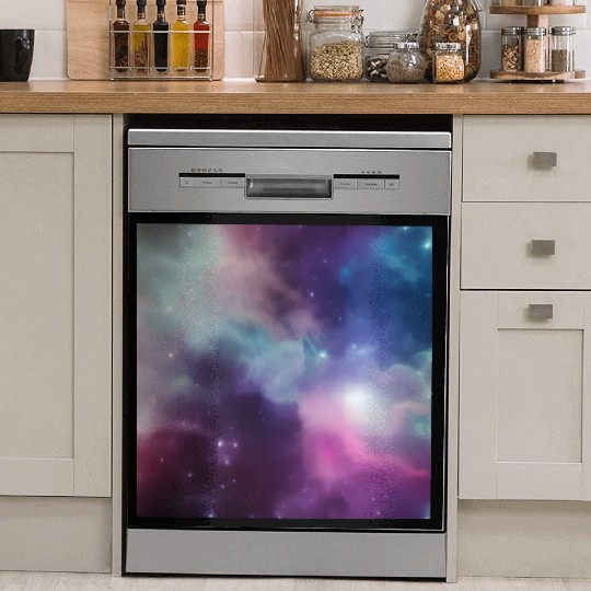 Galaxy nebula abstract design Dish Washer Covers