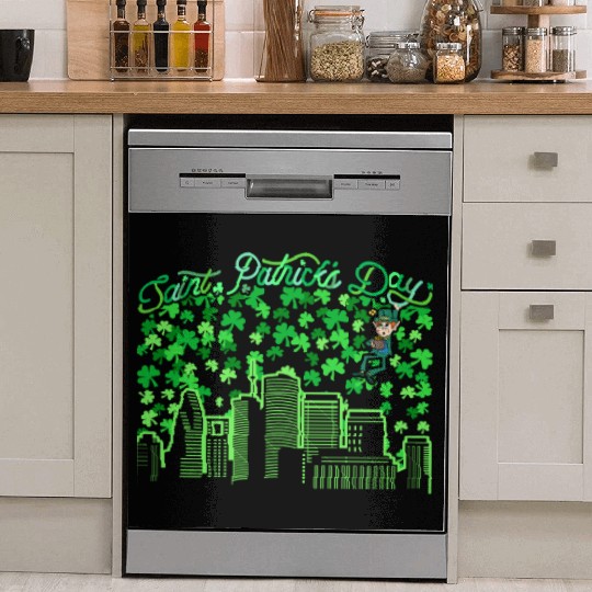 Saint Patrick's Day Houston Texas Dish Washer Covers