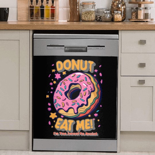 Donut Eat Me I m Too Sweet To Resist Dish Washer Covers