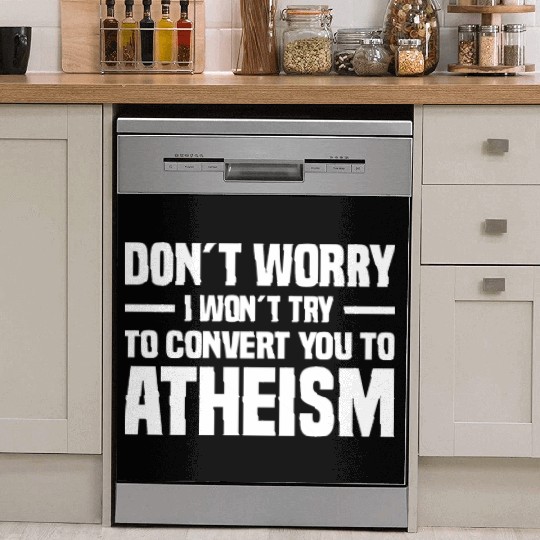 Atheism Skeptics Atheists Atheist Science Dish Washer Covers