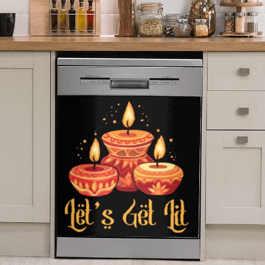 Happy Diwali Diwali Festival Indian Hindu Hinduism Dish Washer Covers