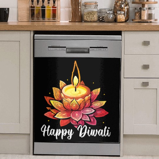 Happy Diwali Diwali Festival Indian Hindu Hinduism Dish Washer Covers