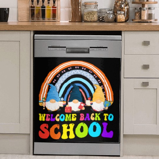 Welcome Back To School Dish Washer Covers