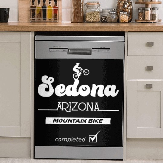 Sedona Arizonna Mountain Biking Dish Washer Covers