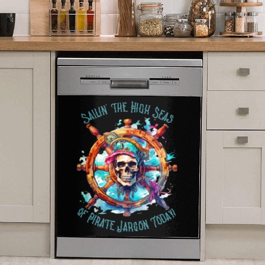 Speak Like a Pirate Dish Washer Covers