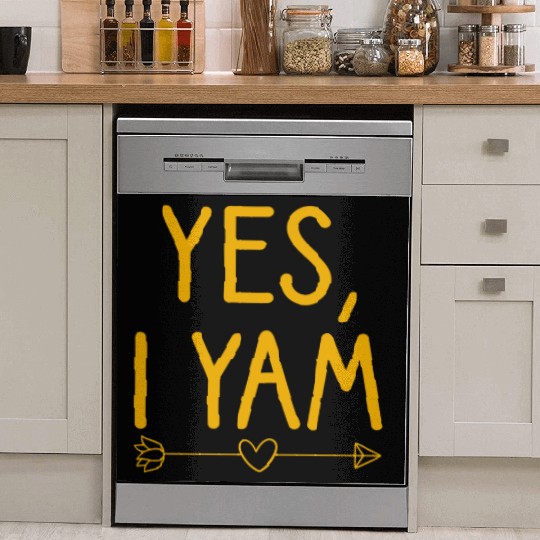 She s My Sweet Potato Yes I Yam Couple s Matching Dish Washer Covers