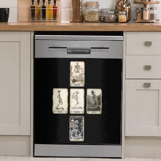 Death Card Dish Washer Covers