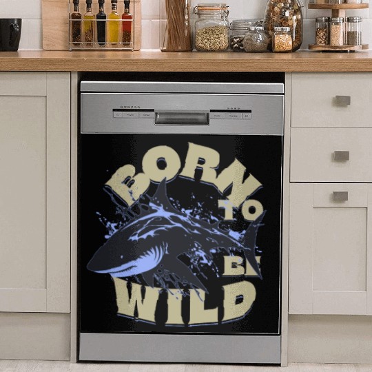 BORN TO BE WILD Dish Washer Covers