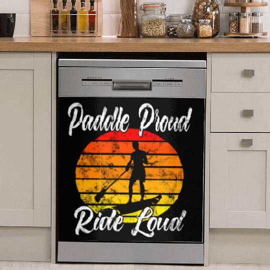 Paddle Proud Ride Loud Dish Washer Covers