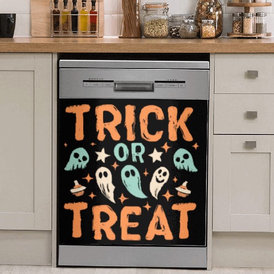 Halloween Trick or Treat Dish Washer Covers