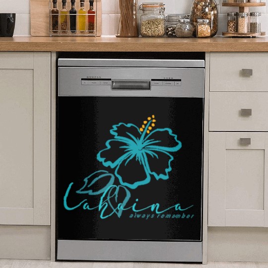 Blue Hibiscus: Lahaina - Always Remember Dish Washer Covers