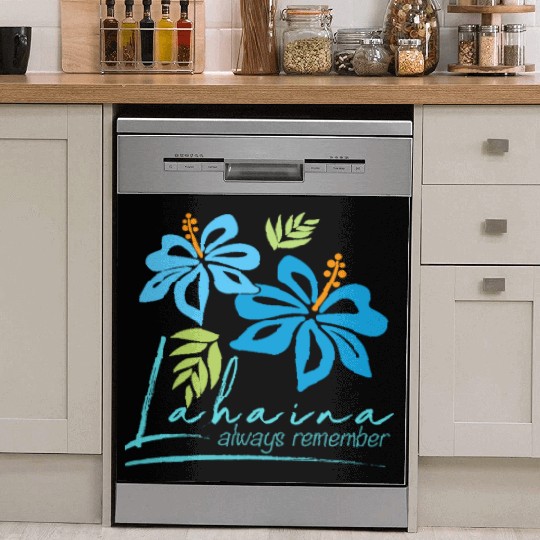 Hawaiian Hibiscus: Lahaina - Always Remember Dish Washer Covers