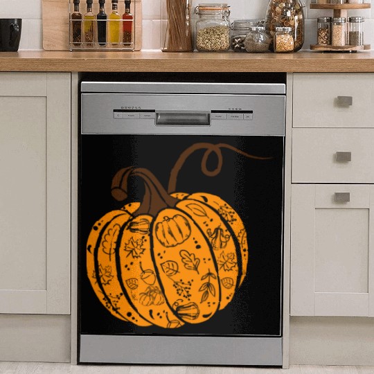 Halloween, Pumpkin, Fall, Thanksgiving Dish Washer Covers