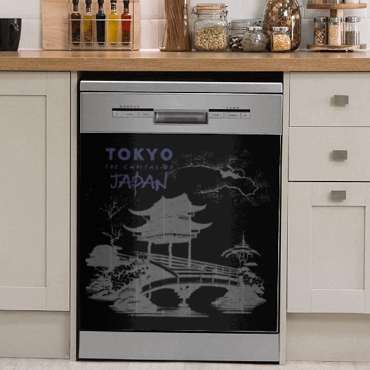 Tokyo - Japan Dish Washer Covers, Japan Gift, Japan Dish Washer Covers, Ja
