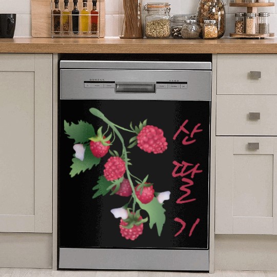 Korean Raspberry Dish Washer Covers