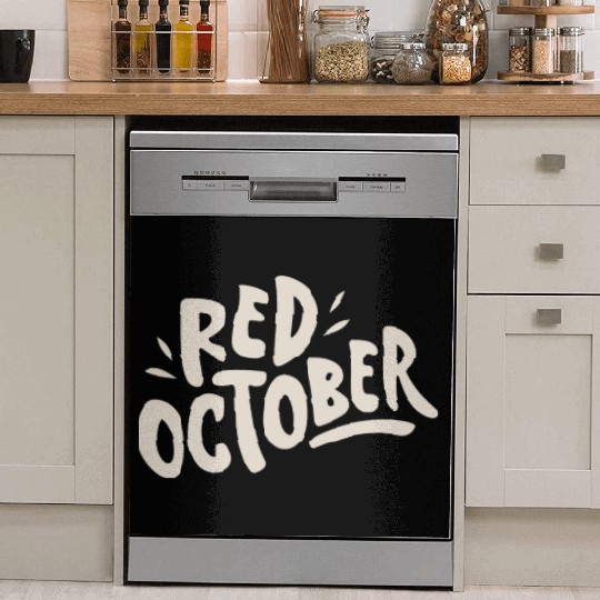 red october phillies Dish Washer Covers