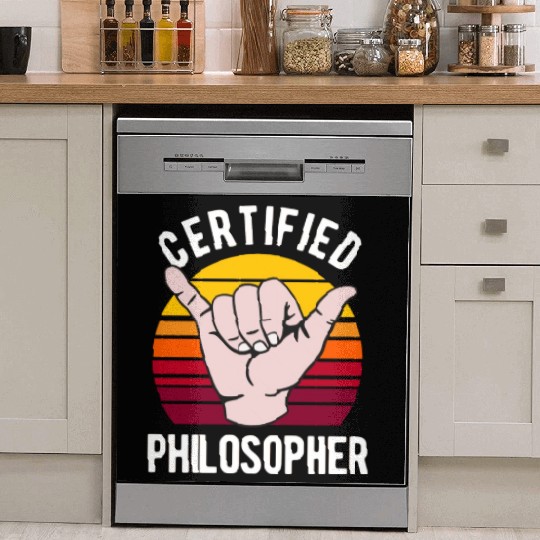 Certified Philosopher Philosophy Teacher Dish Washer Covers