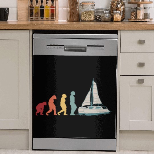 Catamaran-Sailing Yachting-Sailor Evolution Dish Washer Covers