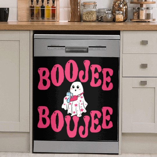 BooJee, Boujee, Boo Jee Ghost, Halloween, Dish Washer Covers