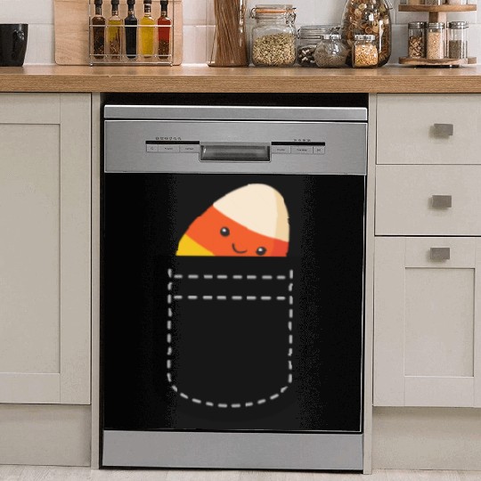 Cool Candy Corn For Men Women Pocket Candy Corn Dish Washer Covers