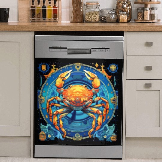 Embrace Your Cancer Identity: Cancer Zodiac Dish Washer Covers