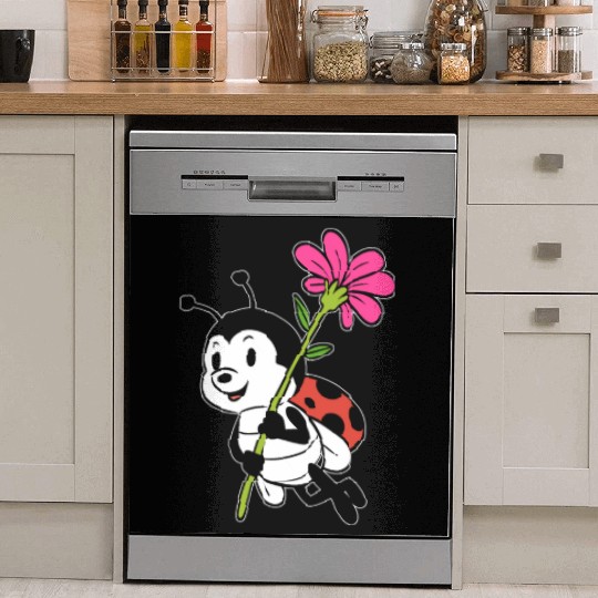 Cute Ladybug Nature Lover Gift Dish Washer Covers