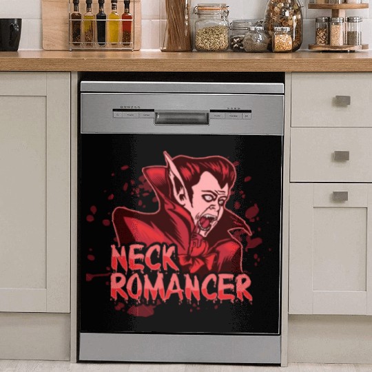 Trick Or Treat Scary Vampire Horror Happy Dish Washer Covers